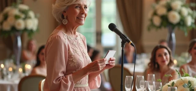 L’importance du discours de la mère du marié pour un mariage inoubliable L’importance du discours de la mère du marié pour un mariage inoubliable